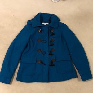 Blue/Teal Peacoat jacket